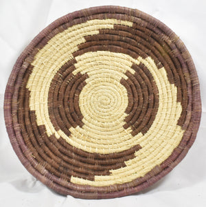 White Yin and Black Yang - Fair Trade Basket - Handmade by Peruvian Amazon artisan