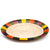 Cream with Rainbow Accents Basket - Fair Trade Craft from the Peruvian Amazon
