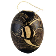 Angel Fish Calabash Christmas tree ornament - Amazon Ecology