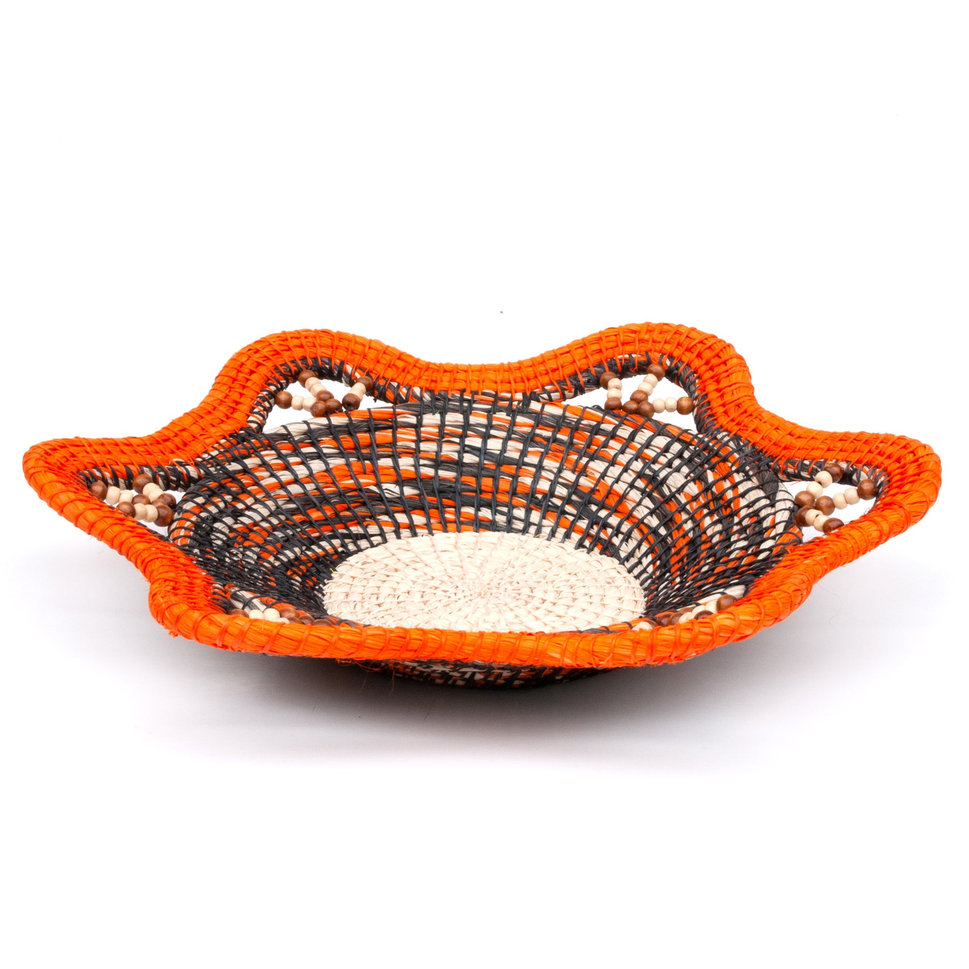 Fall Harvest Decorative Basket - Fair Trade Handwoven by Peruvian Amazon Artisan - Amazon Ecology