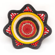 Midnight Sun - Stunning Decorative Basket - Fair Trade and Hand made by Peruvian Amazon artisan - Amazon Ecology