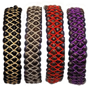 Four-row achira seed bracelet made by Peruvian Amazon artisan - Amazon Ecology