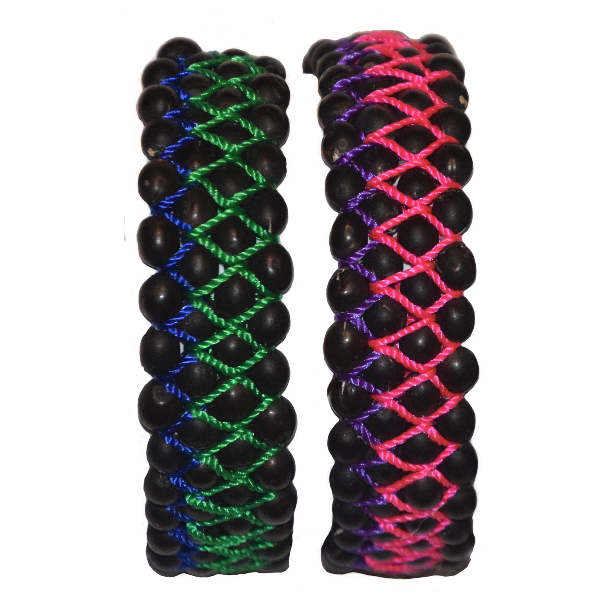 Four-row achira seed bracelet made by Peruvian Amazon artisan - Amazon Ecology