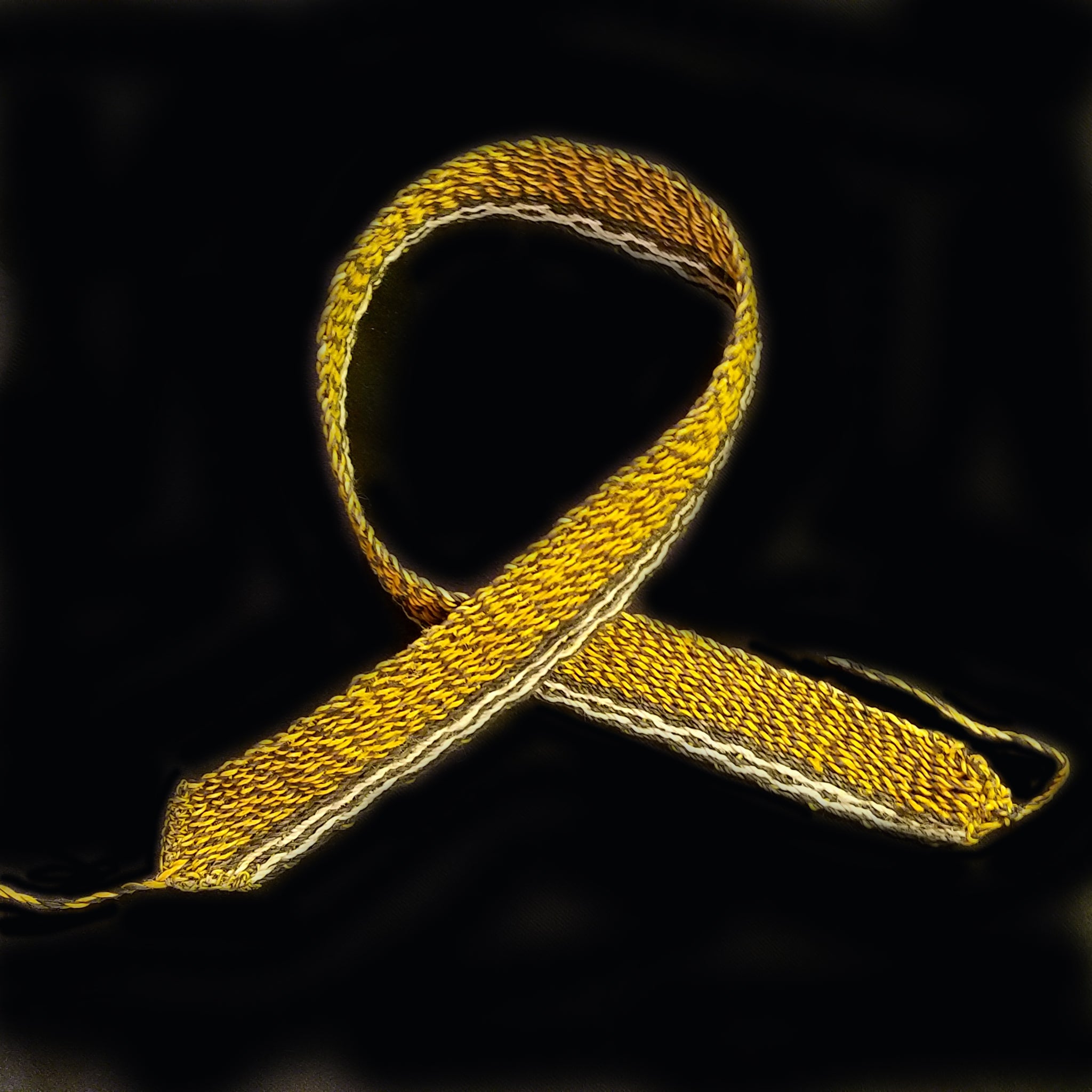Fair-trade Hand-made Hat band - tropical rattlesnake (cascabel) - made by Peruvian Amazon artisan - Amazon Ecology