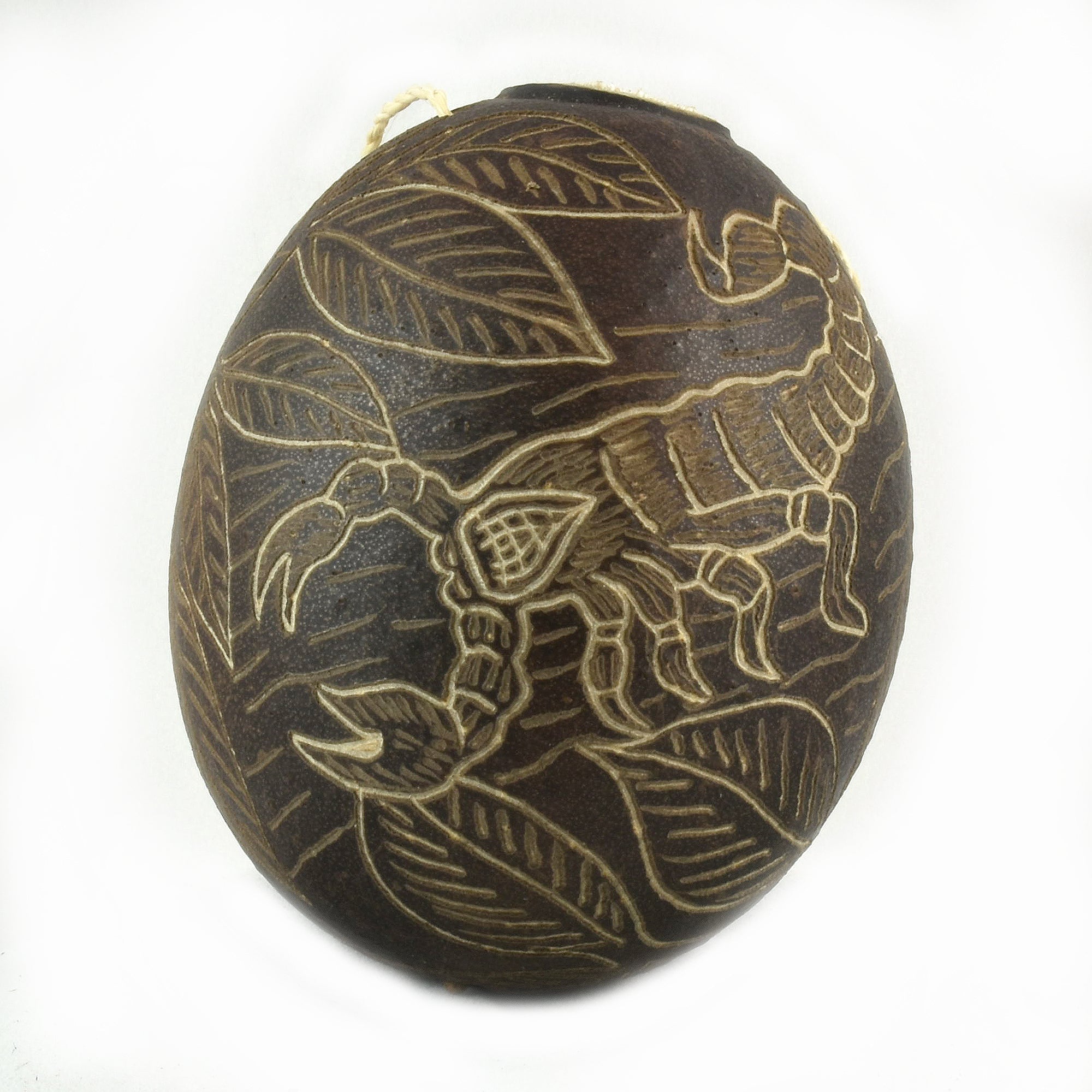 Scorpion Insect Calabash Christmas tree ornament and hand rattle