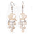 Paiche Fish Scales Dolphin and Star Earrings