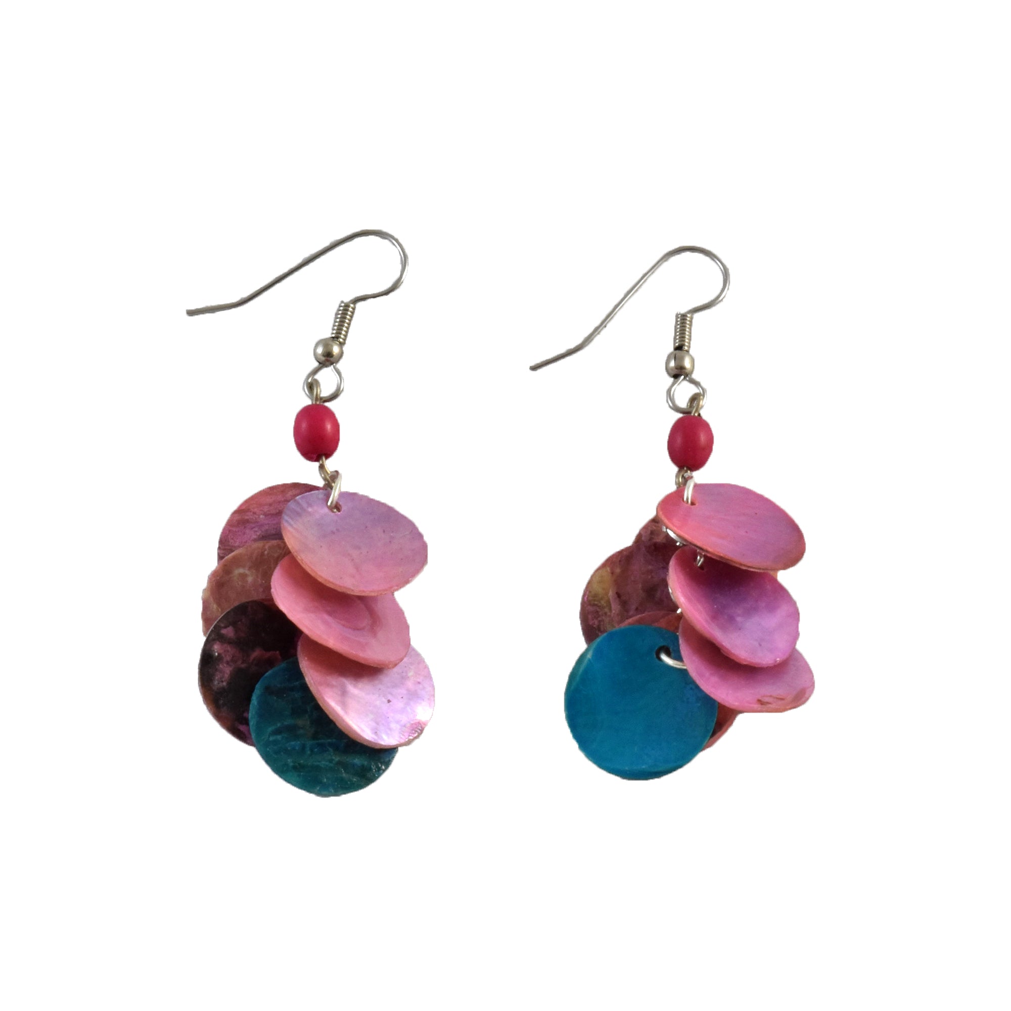 Nakar Shell Cascading Earrings