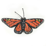 Woven butterfly hair clip barrettes and hat fascinators - Amazon Ecology